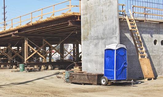 well-maintained portable restrooms, a must-have for any busy construction site